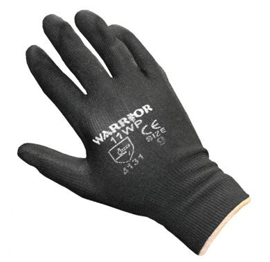 PU GLOVES SIZE 9 LARGE BLACK - LSGLV10-L