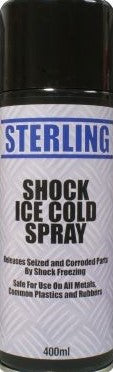 Shock (Ice Cold) Aerosol/Spray (400ml) With Spray Nozzle  - LS163UIB